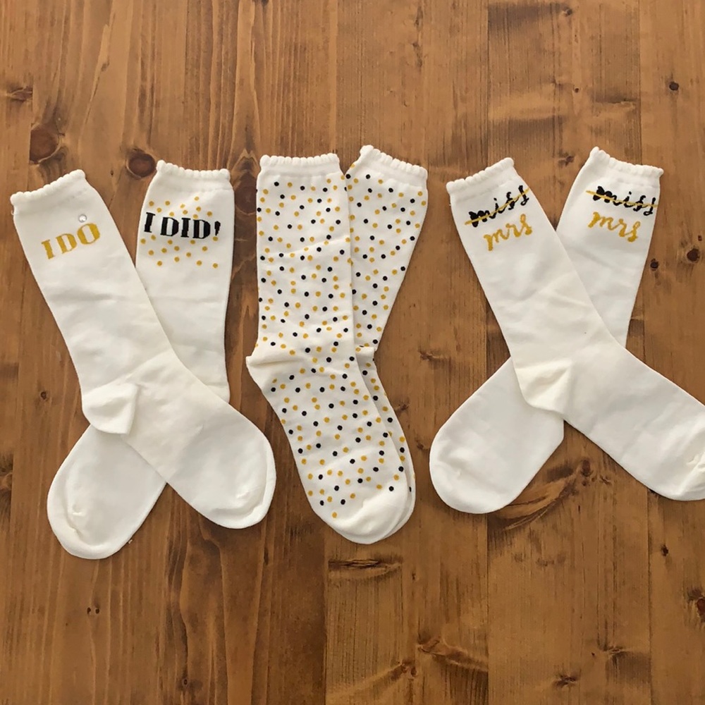 Kate Spade Bride Socks